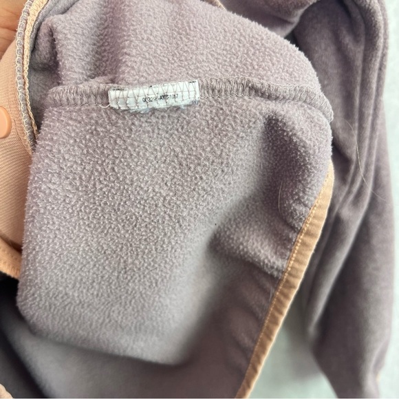 Columbia fleece pullover sweatshirt top snap buttons size small - Picture 7 of 7